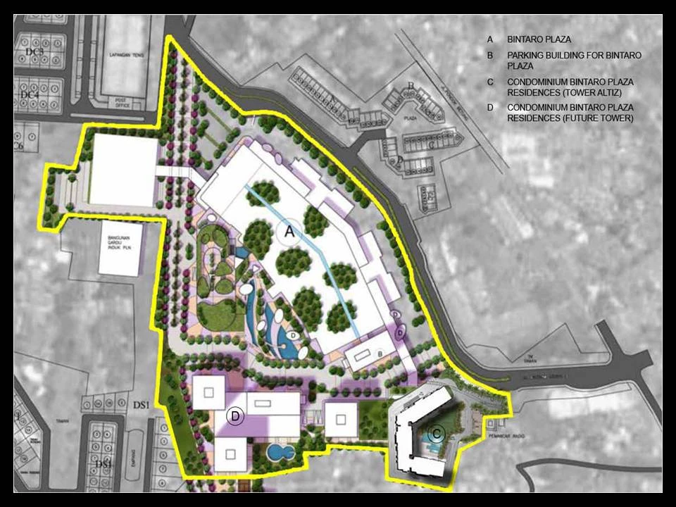 Master Plan Bintaro Plaza Residence